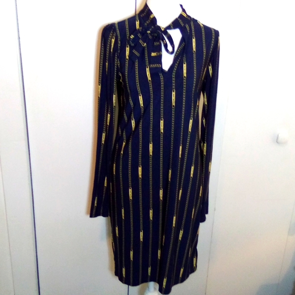 Michael Kors navy blue dress